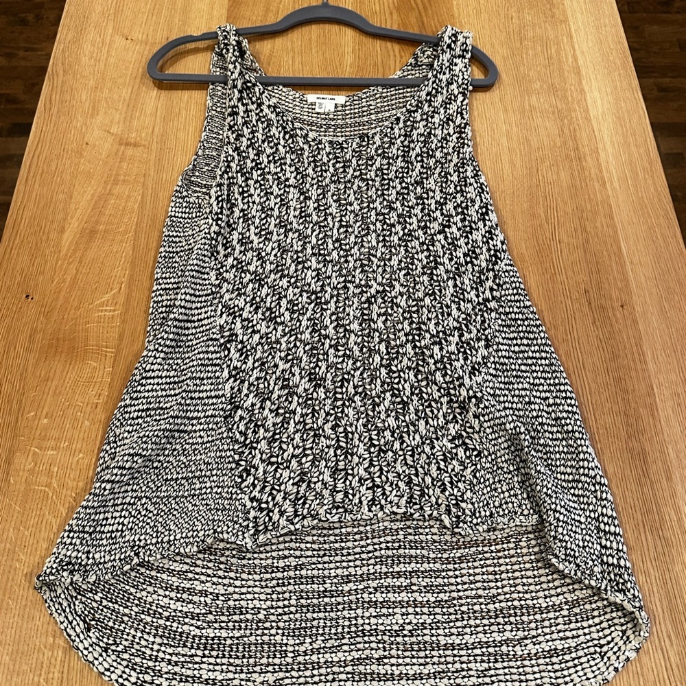 Helmet Lang Knit Tank Top
